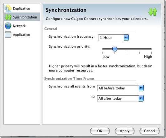 calgoo-syncing-frequency