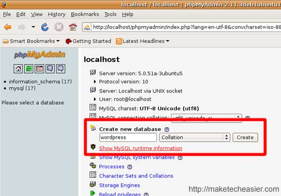 phpmyadmin-new-db