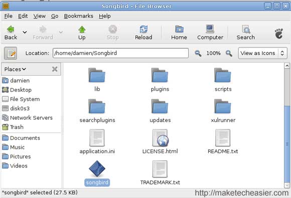 songbird-folder