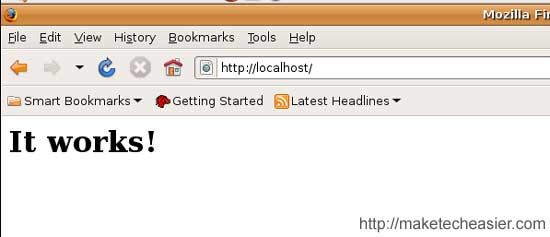 Testing Apache