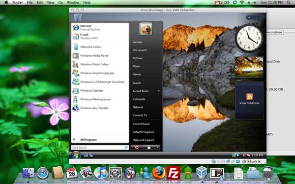 vista-in-mac-small The same Vista VM running in Mac