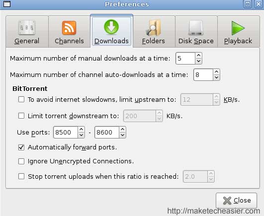 Miro Channel Configuration