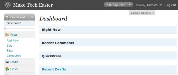 dashboard-screen-option