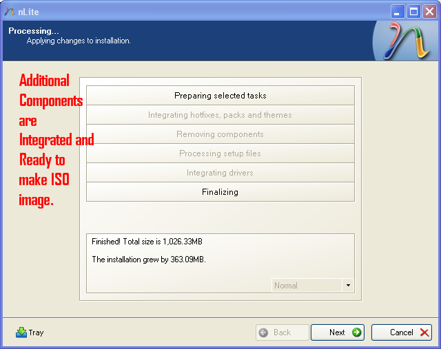 Processing all Customization