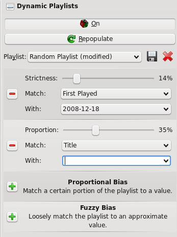 amarok-dynamic-playlist amarok-dynamic-playlist
