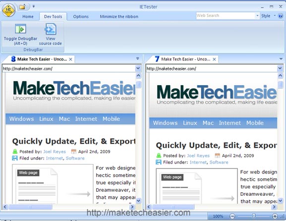 ietester-alongside ietester-alongside