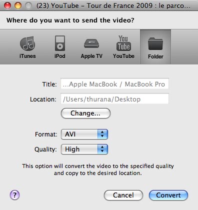 evom-send-the-video-to-folder