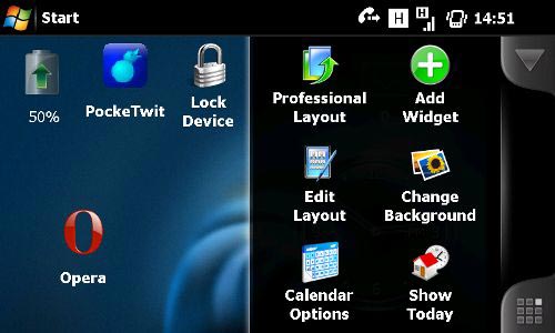Editing your Lifestyle desktop view in Spb Mobile Shell 3