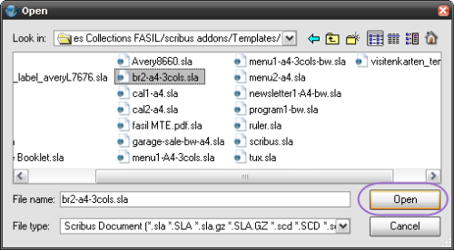 open-brochure template