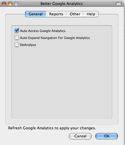 better google analytics general