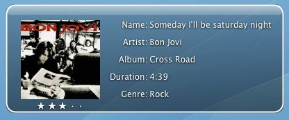 GimmeSomeTunes - Song Info