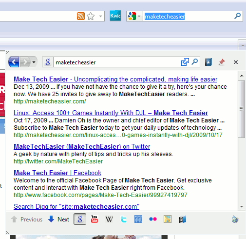 kwiclick-search-window