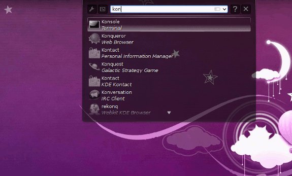 kde4point4-krunner new krunner dropdown
