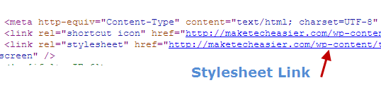 Css stylesheet location in WordPress theme