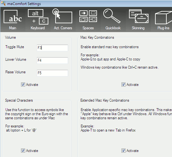 Remap Keyboard macomfort-setup-keyboard