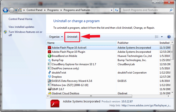 win-experience-uninstall
