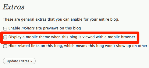 wordpress-disable-mobile-themes