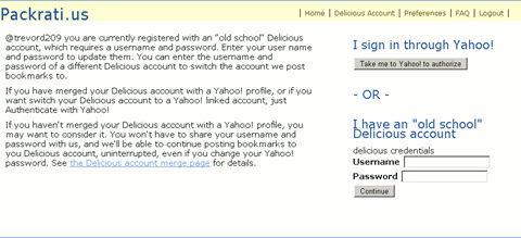 packrati-delicious signin