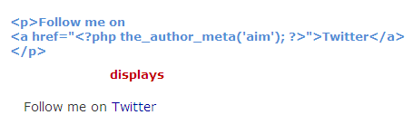 display-author-twitter-link display Twitter link of the author