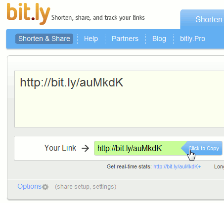 bit.ly - shortened