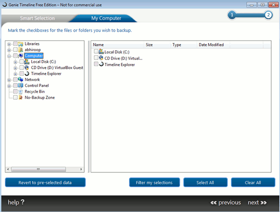 genie - select data3