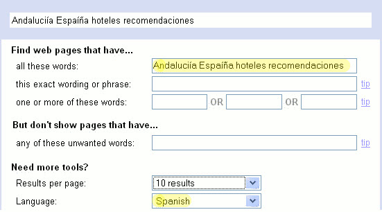 google-advanced-language-search
