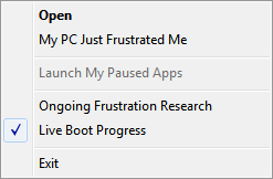 soluto - task bar soluto - task bar