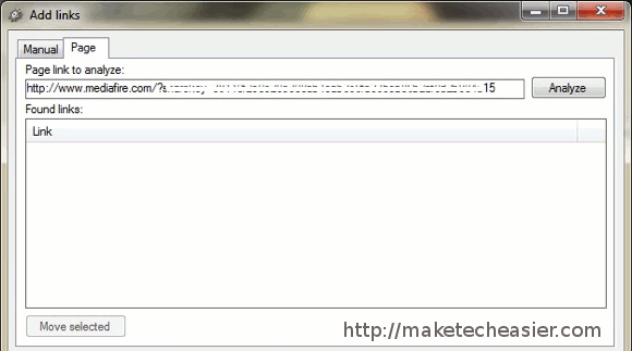 MDownloader - Adding_Links_-_Analyzing_Page.jpg