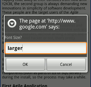 android-set-font-larger