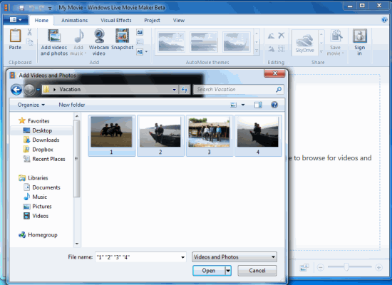 Import Media Files Windows Movie Maker Import Media Files Windows Movie Maker