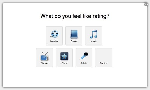 GetGlue - Quick Rating