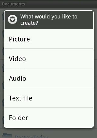 dropbox-create-options
