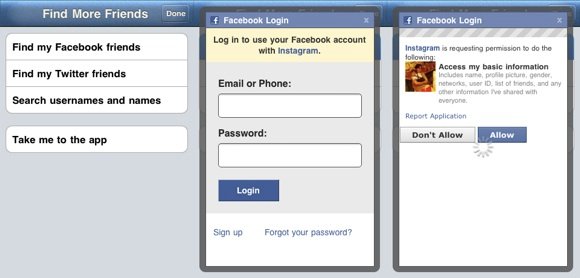 Instagram - Find Friends