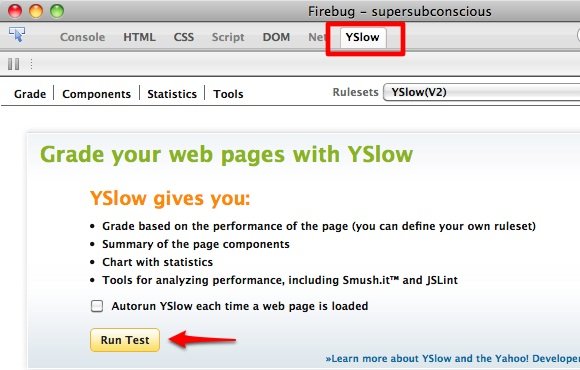 Firebug - YSlow Ready