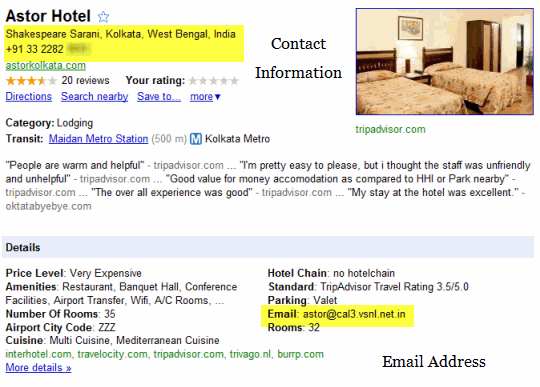 Google HotPot Location Information And Reaching Directions Google HotPot Location Information And Reaching Directions