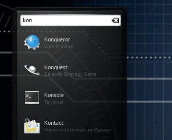 Plasma shelf search tool