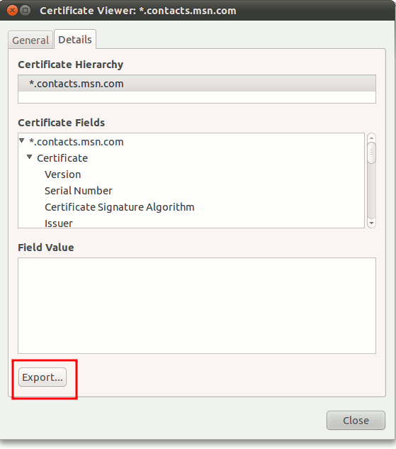 pidgin-export-certificate