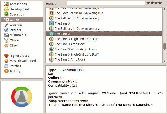 sims3-gamelist sims3-gamelist