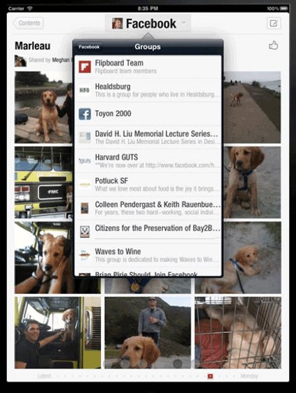 Flipboard Facebook integration