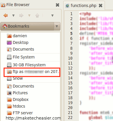 gedit-connect-ftp-server
