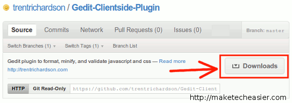 gedit-download-clientside