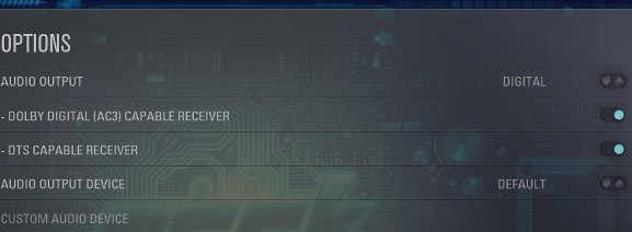 xbmc-audio XBMC digital audio configuration for HDMI