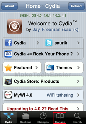 iPhone-Cydia-Manage-Tab iPhone-Cydia-Manage-Tab