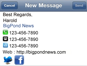 Cool-HTML-Email-Signature