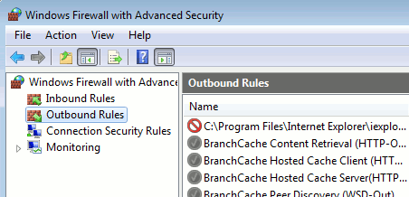 win7firewall-Advanced Security