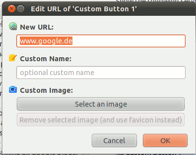 google-shortcuts-custom-button