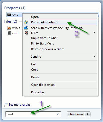 win7ci-cmd-run-as-administrator