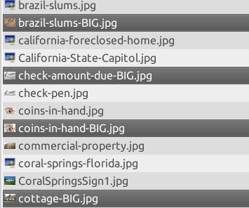 Converseen file dialog