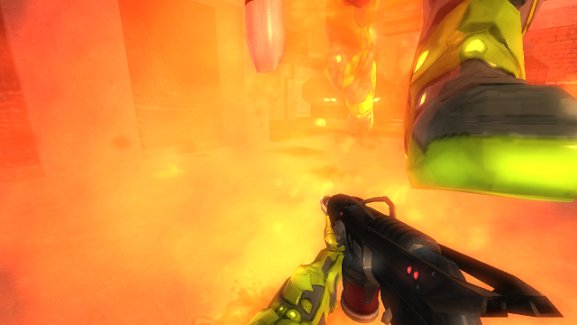 Red Eclipse explosion