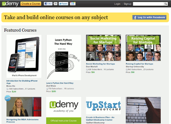 udemy-mainpage